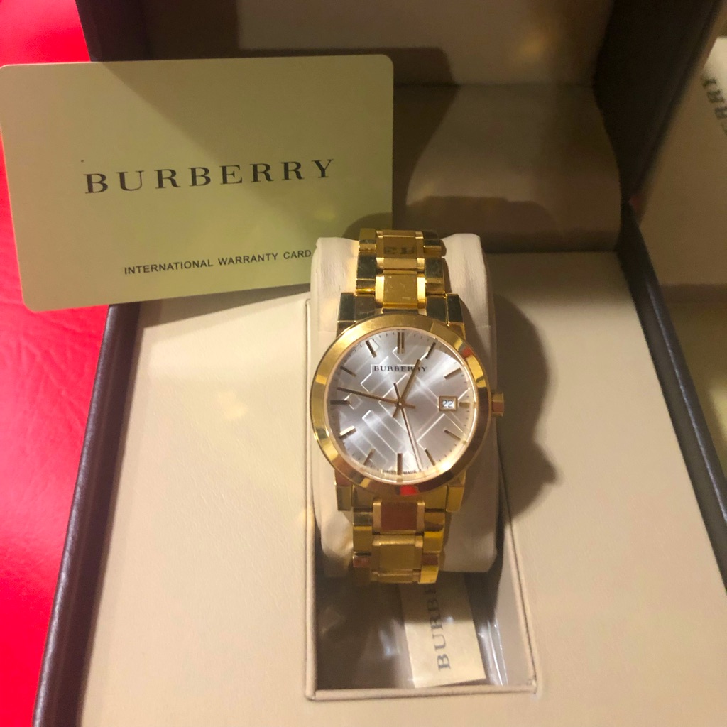 Burberry City Gold Watch Bu9103